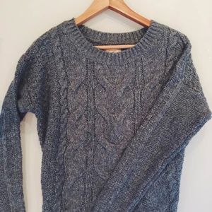 New Grey Knit Sweater